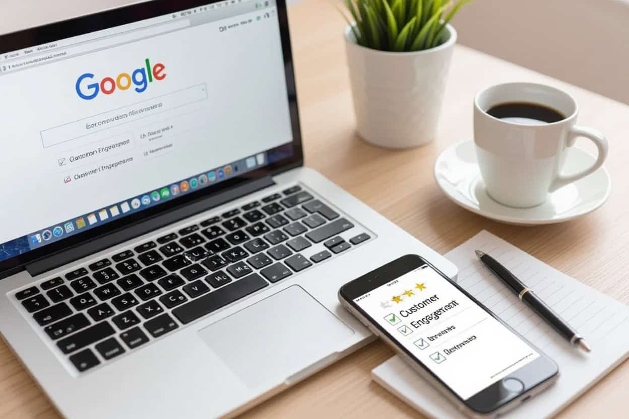 Boost positive Google Business reviews to improve local SEO performance, enhance Google Maps visibility, and expand AI search presence with Droved.