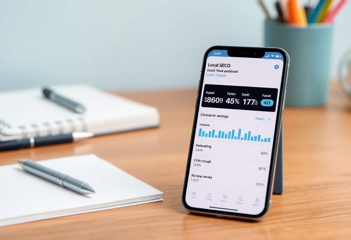 Key KPIs to track for local SEO to measure visibility, rankings, traffic, calls, and customer growth.