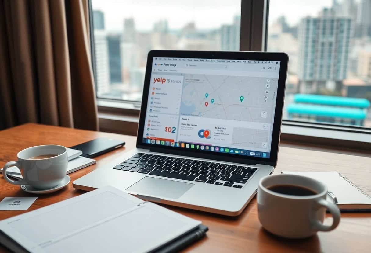 Listing businesses on Yelp, Bing, and Apple Maps to improve local SEO, boost Google Maps rankings, and enhance AI search visibility with Droved.