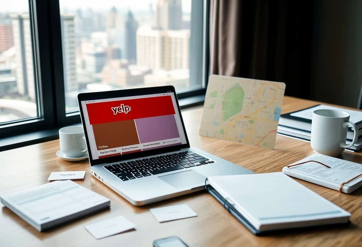 Business listings on Yelp, Bing, and Apple Maps managed by Droved to strengthen local SEO, improve Google Maps rankings, and boost AI search visibility.