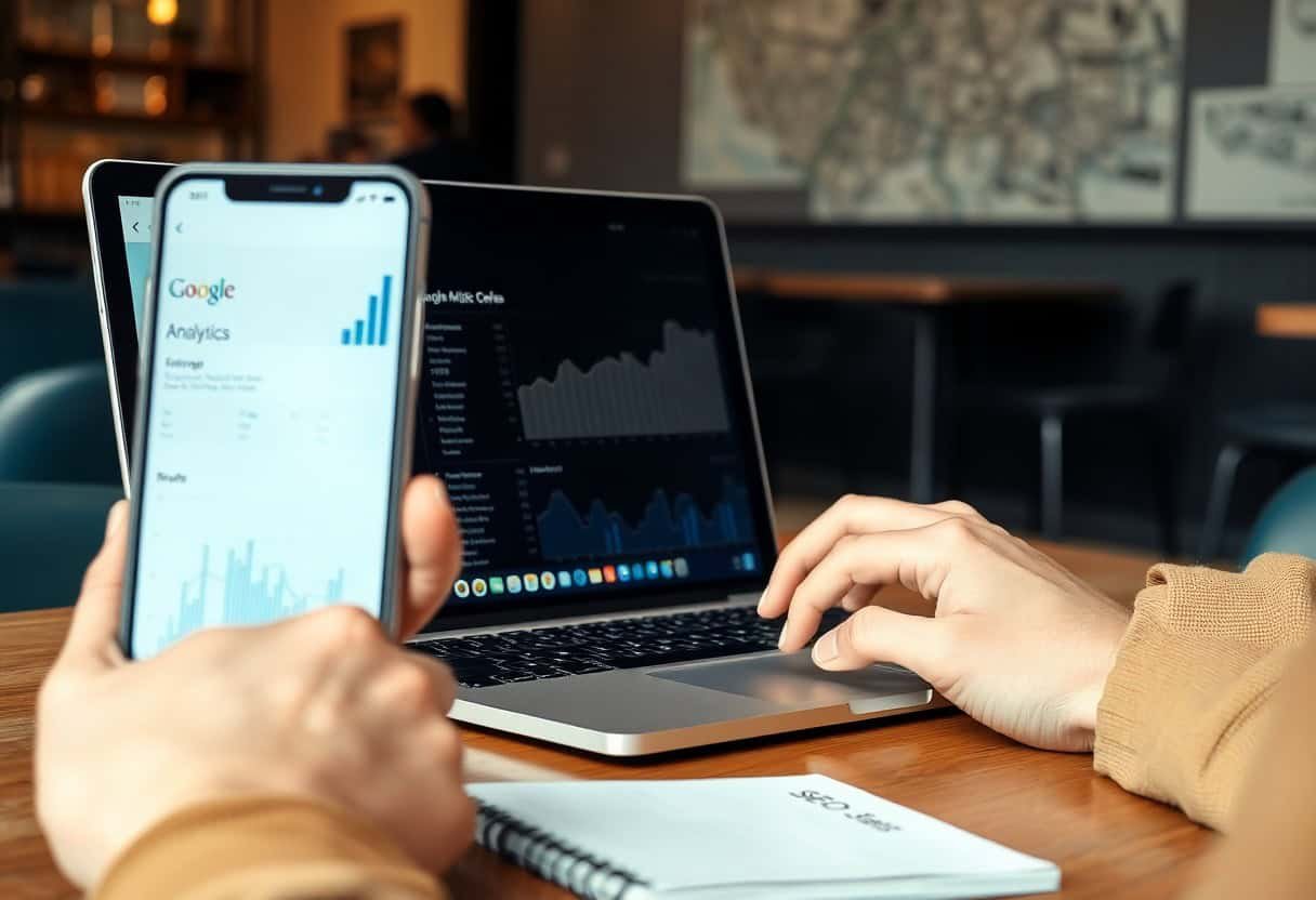 Set up Google Analytics for local SEO to track rankings, measure traffic, and analyze customer interactions.