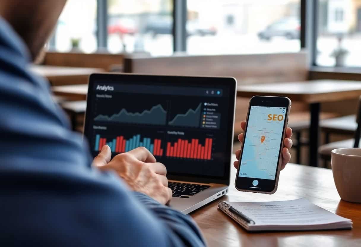 Set up Google Analytics for local SEO to monitor website traffic, leads, and customer actions effectively.